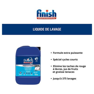 Finish Professional Liquid, 10 kg, Blue